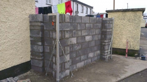 Wall Built Using Marshall Profiles