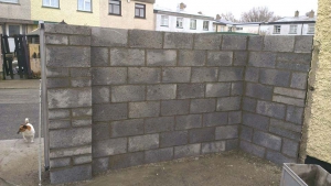 Wall Built Using Marshall Profiles