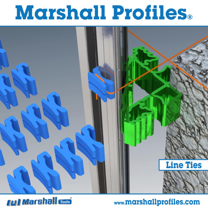 Building Profile Line Ties