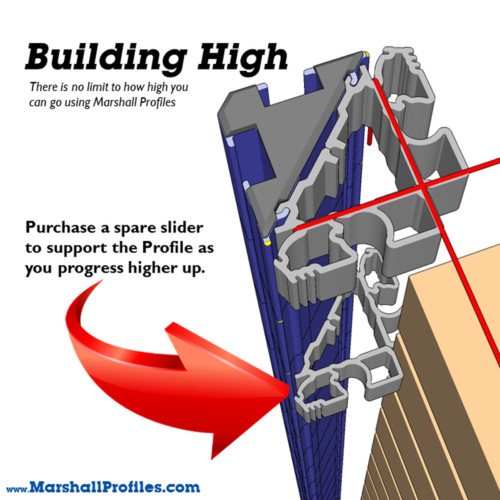 Use Sliders when Building High